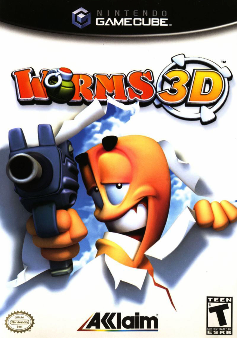 Worms 3D GameCube - Video Game - Used - CaveGamers
