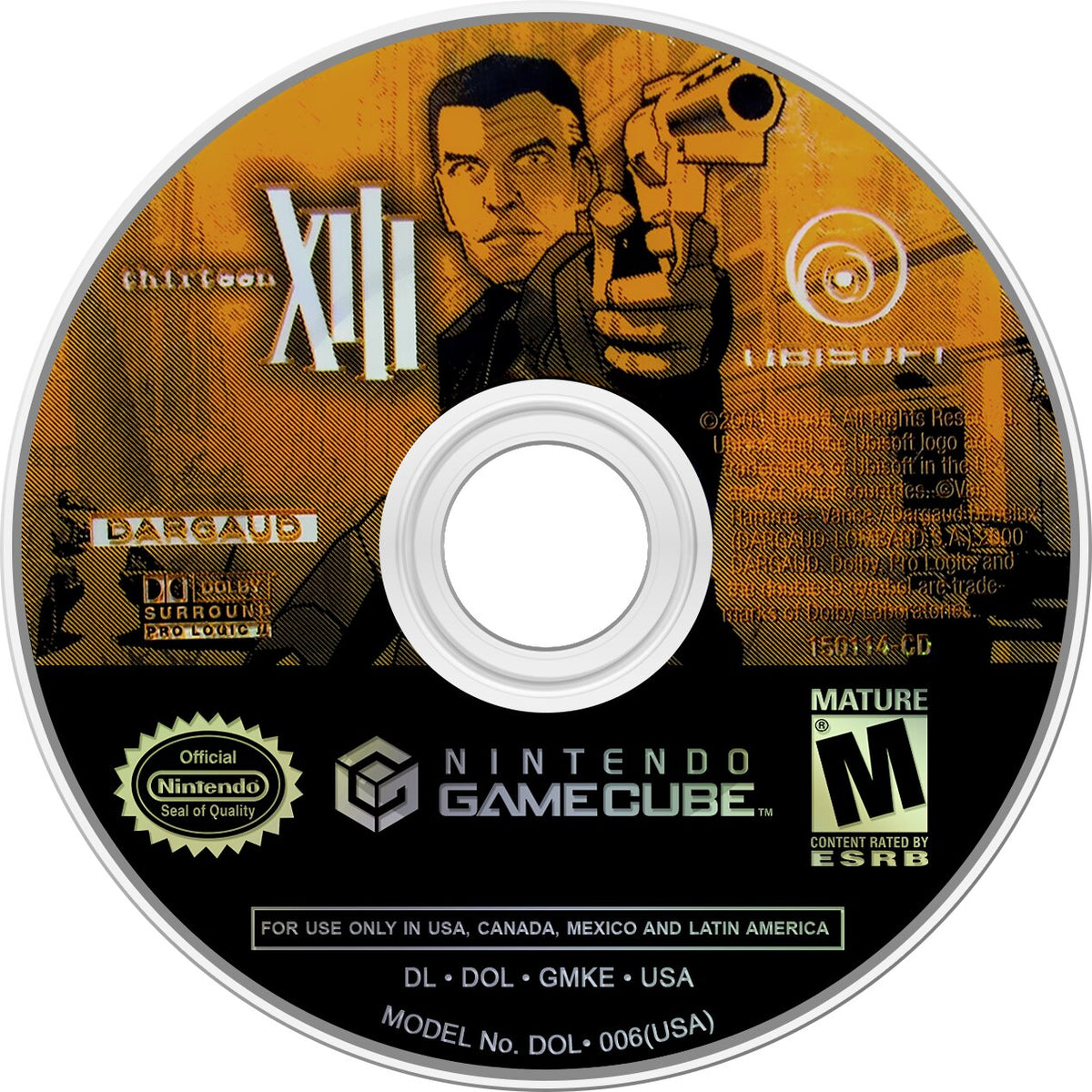 XIII GameCube - Video Game - Used - CaveGamers - Image 3