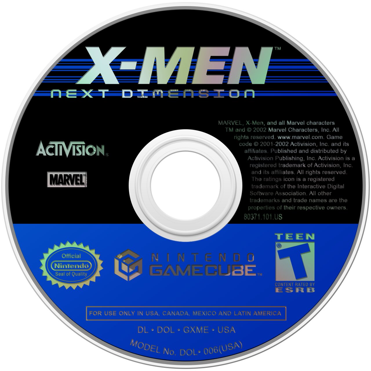 X-men Next Dimension GameCube - Video Game - Used - CaveGamers - Image 3