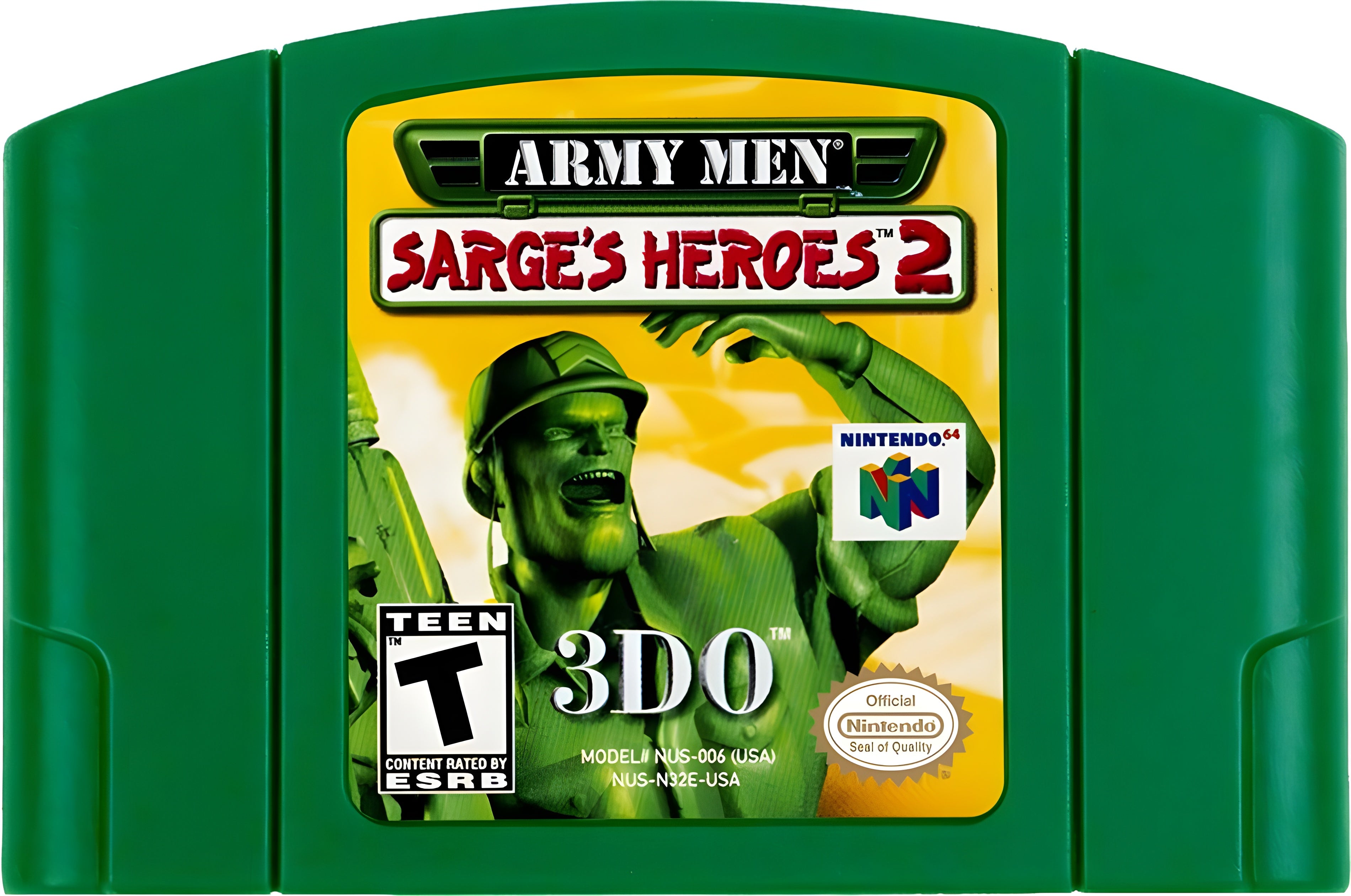 Army Men Sarge's Heroes 2 N64 - Video Game - Used - CaveGamers - Image 3