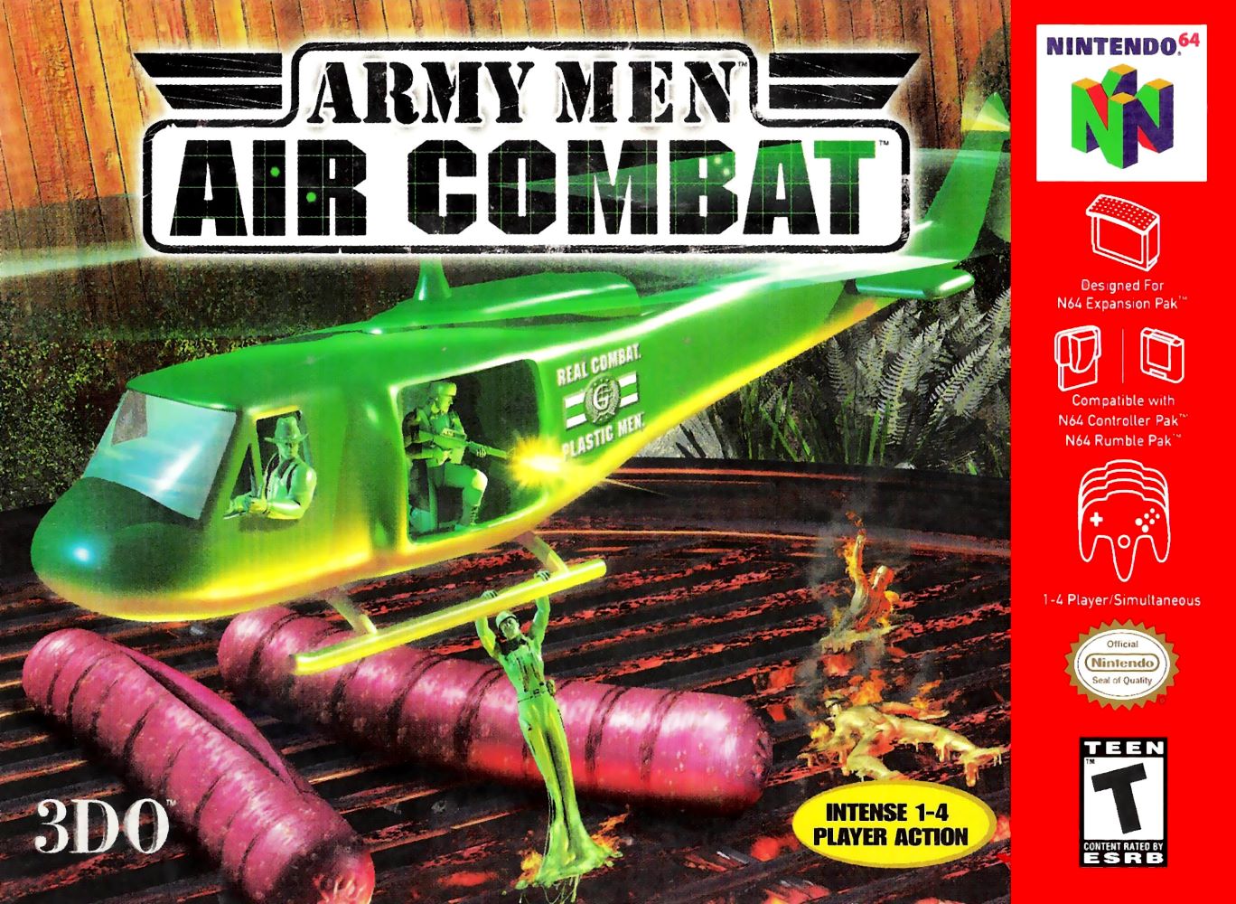 Army Men Air Combat N64 - Video Game - Used - CaveGamers