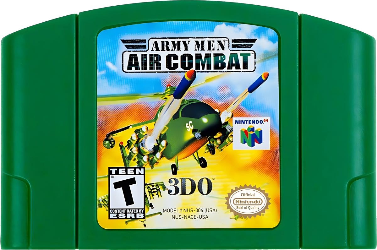 Army Men Air Combat N64 - Video Game - Used - CaveGamers - Image 3
