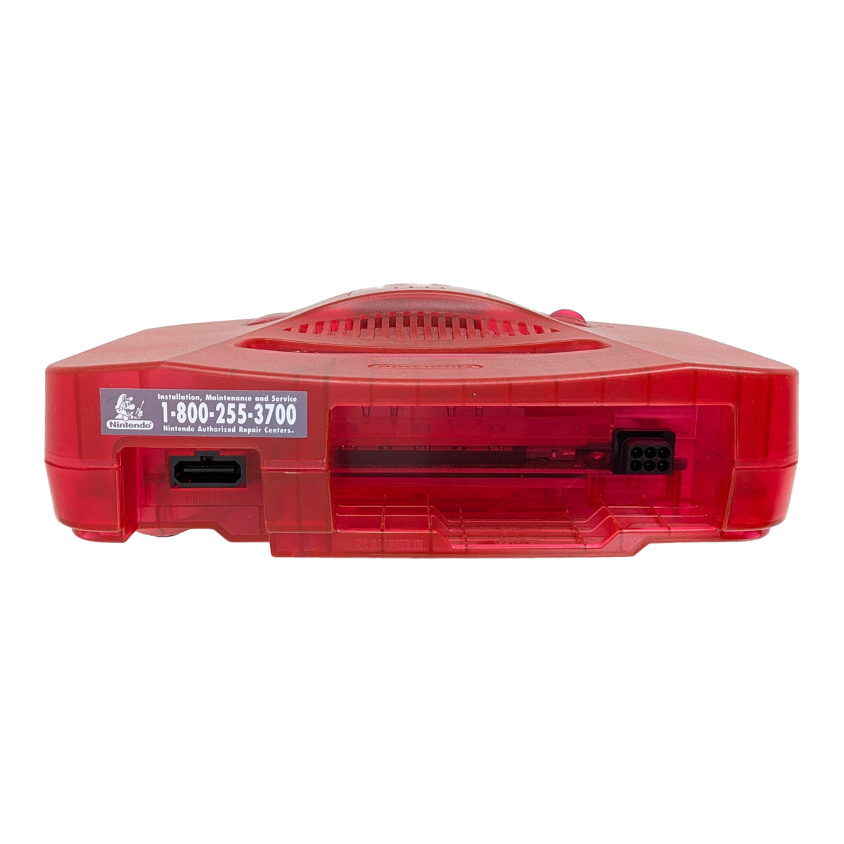Nintendo 64 Console - Watermelon Red N64 - Video Game System - Used - CaveGamers - Image 5