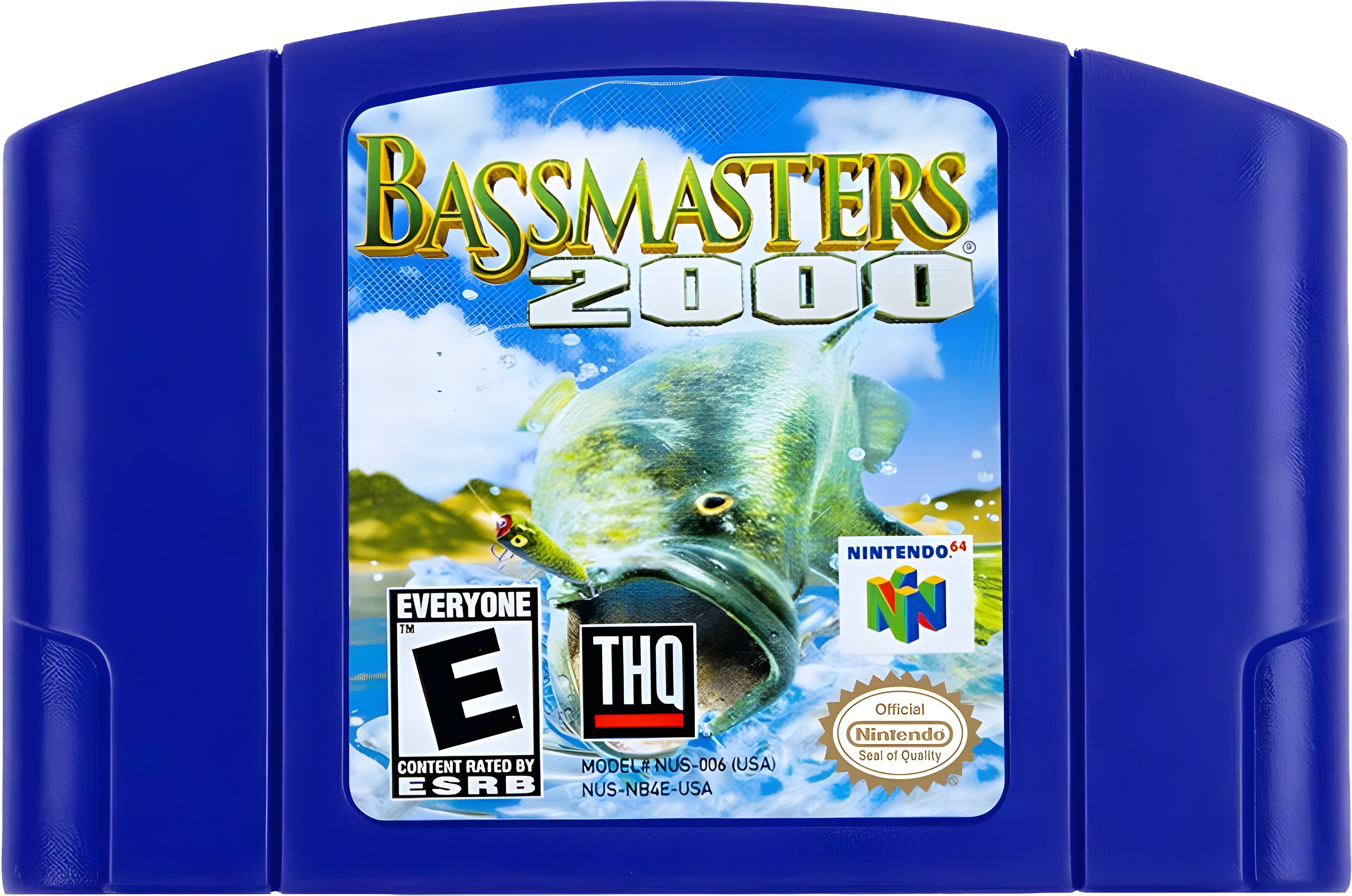 Bass Masters 2000 N64 - Video Game - Used - CaveGamers - Image 3
