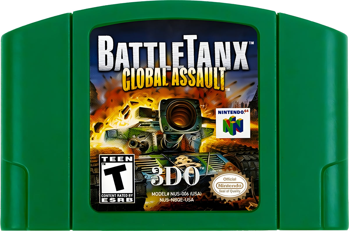 Battletanx Global Assault N64 - Video Game - Used - CaveGamers - Image 3