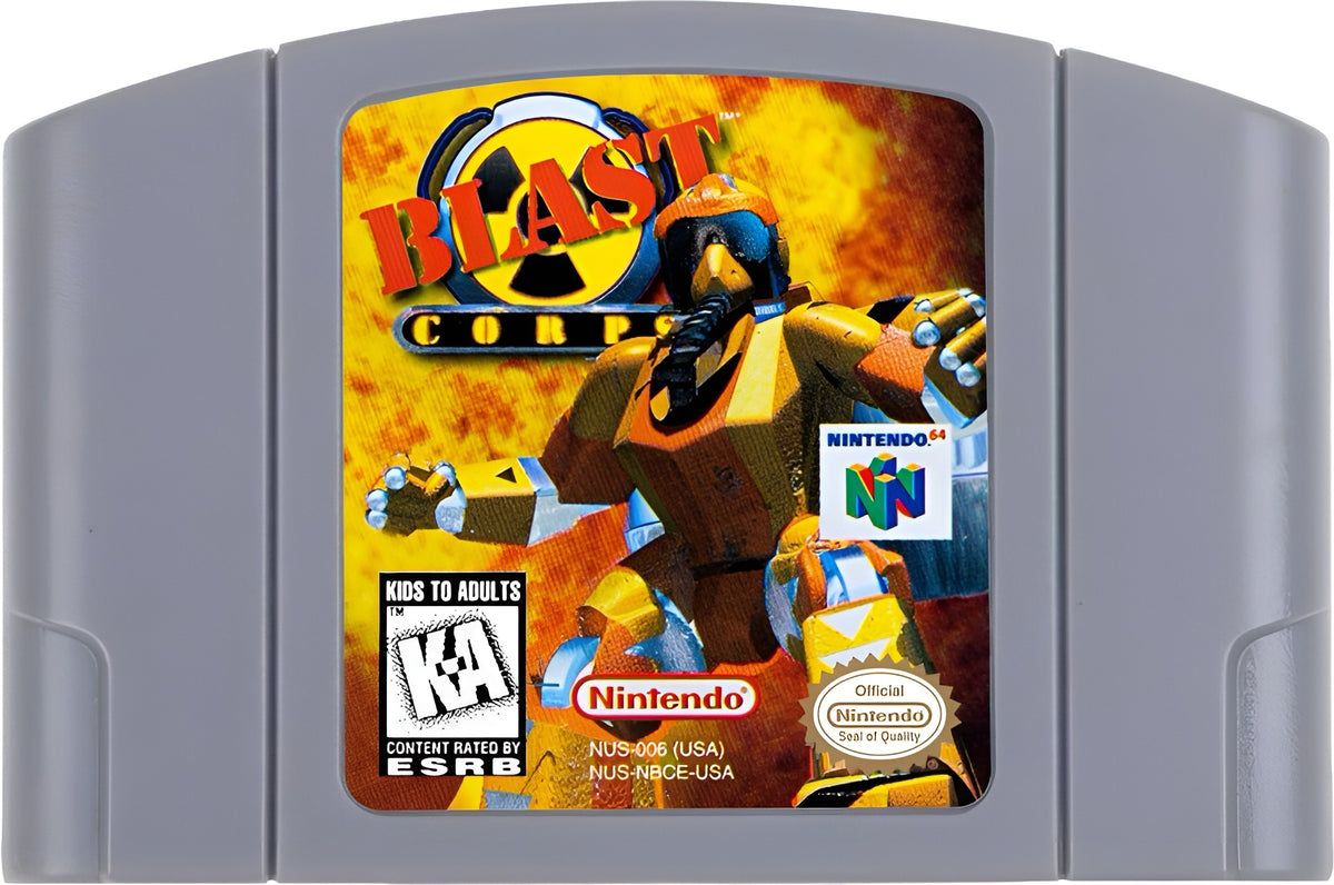 Blast Corps N64 - Video Game - Used - CaveGamers - Image 3