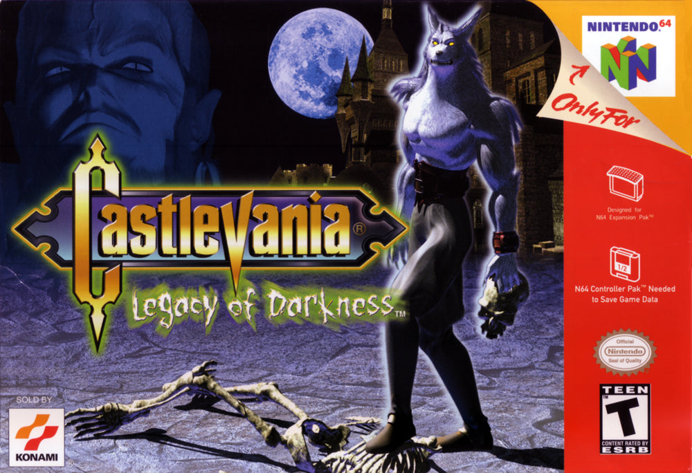 Castlevania Legacy of Darkness N64 - Video Game - Used - CaveGamers