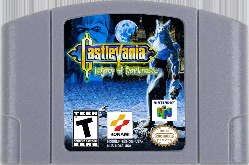 Castlevania Legacy of Darkness N64 - Video Game - Used - CaveGamers - Image 3
