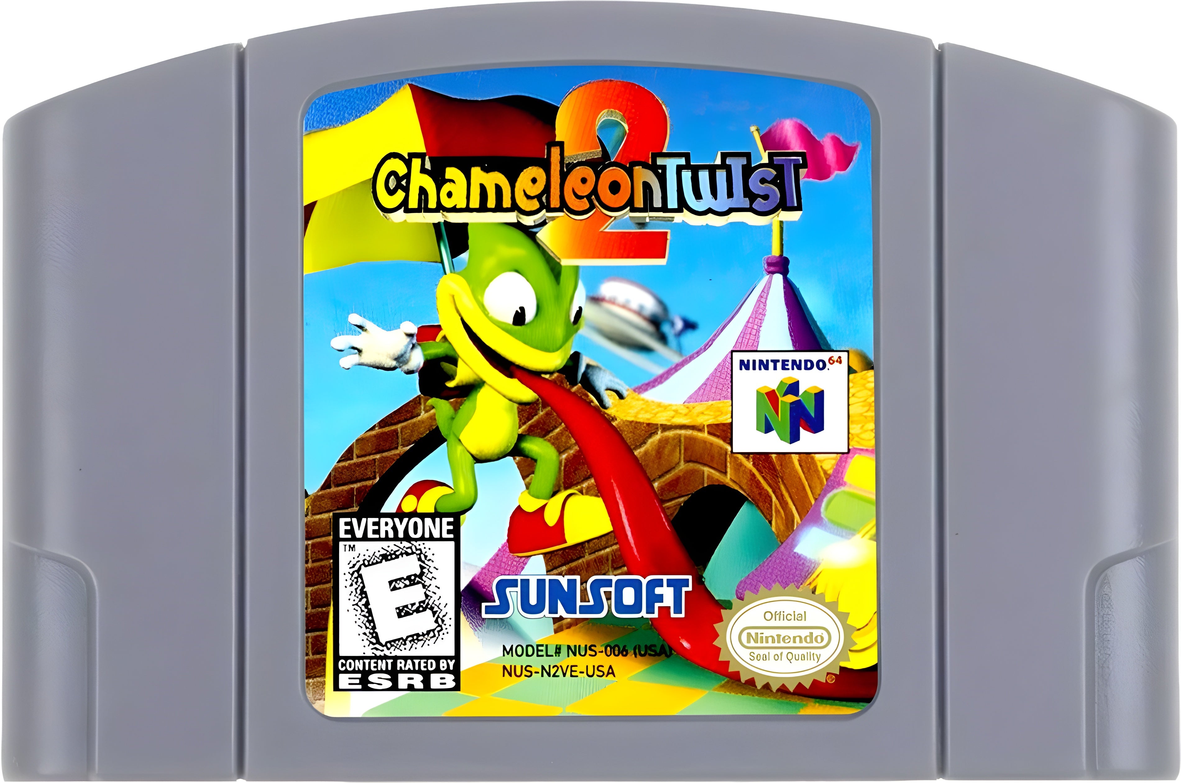 Chameleon Twist 2 N64 - Video Game - Used - CaveGamers - Image 3