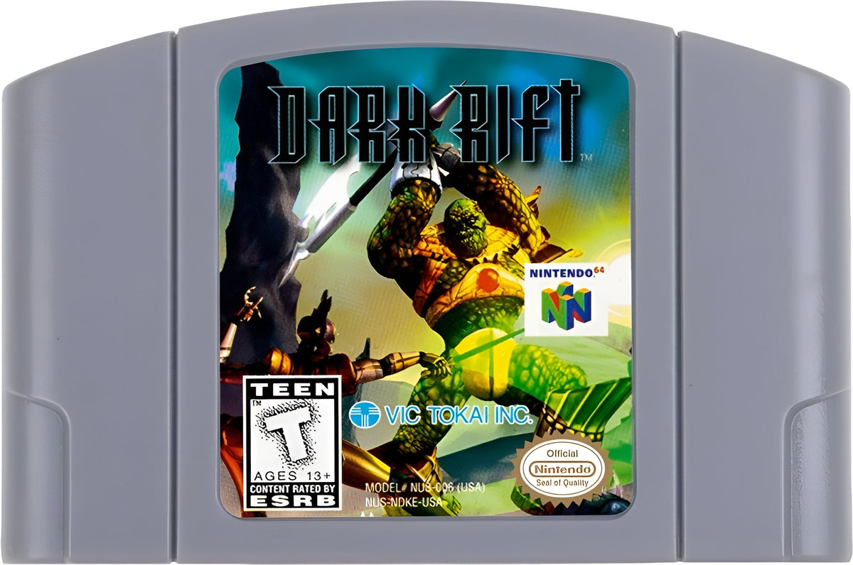 Dark Rift N64 - Video Game - Used - CaveGamers - Image 3