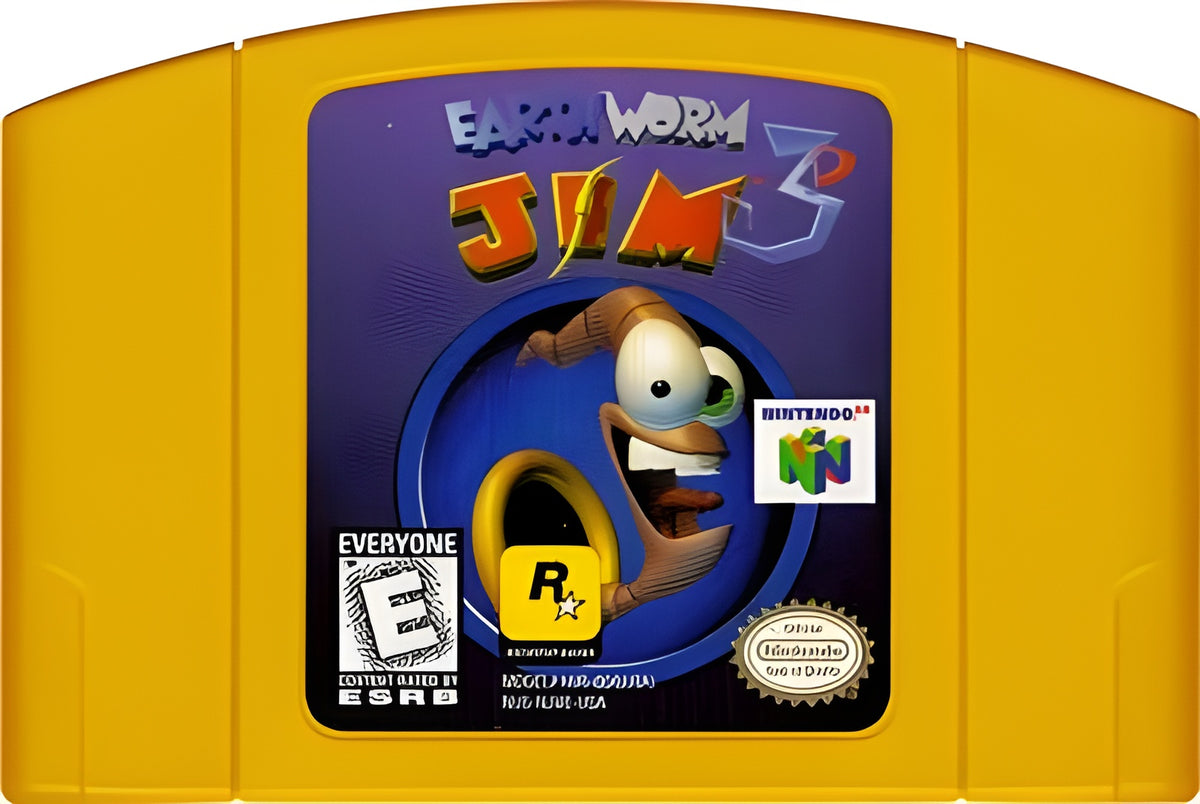 Earthworm Jim 3D N64 - Video Game - Used - CaveGamers - Image 3