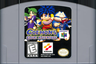 Goemon's Great Adventure N64 - Video Game - Used - CaveGamers - Image 3
