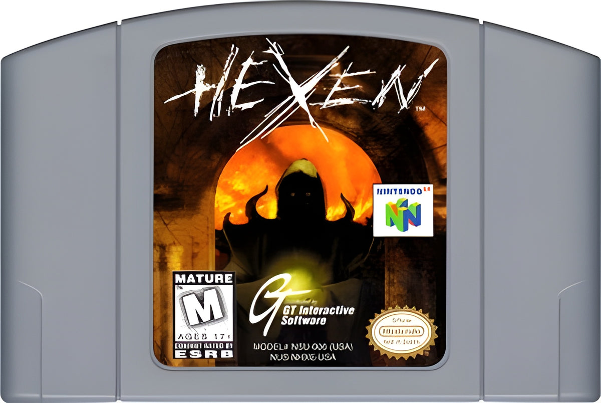 Hexen N64 - Video Game - Used - CaveGamers - Image 3