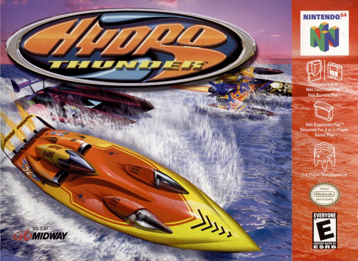 Hydro Thunder N64 - Video Game - Used - CaveGamers