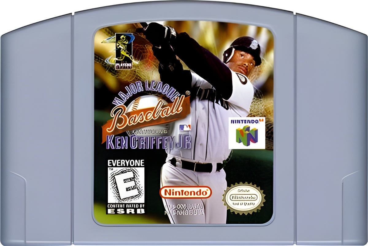 Major League Baseball Featuring Ken Griffey Jr N64 - Video Game - Used - CaveGamers - Image 3