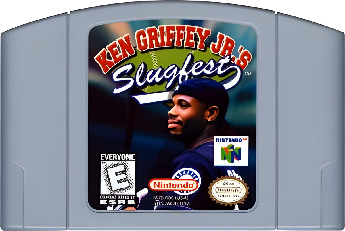 Ken Griffey Jr's Slugfest N64 - Video Game - Used - CaveGamers - Image 3