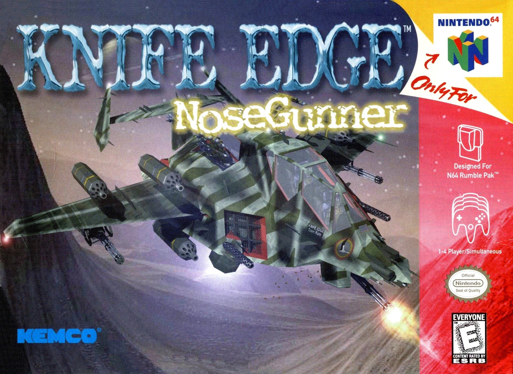 Knife Edge Nose Gunner N64 - Video Game - Used - CaveGamers