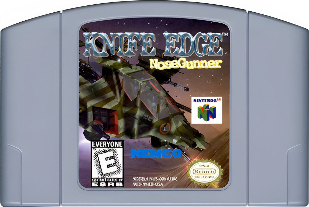 Knife Edge Nose Gunner N64 - Video Game - Used - CaveGamers - Image 3