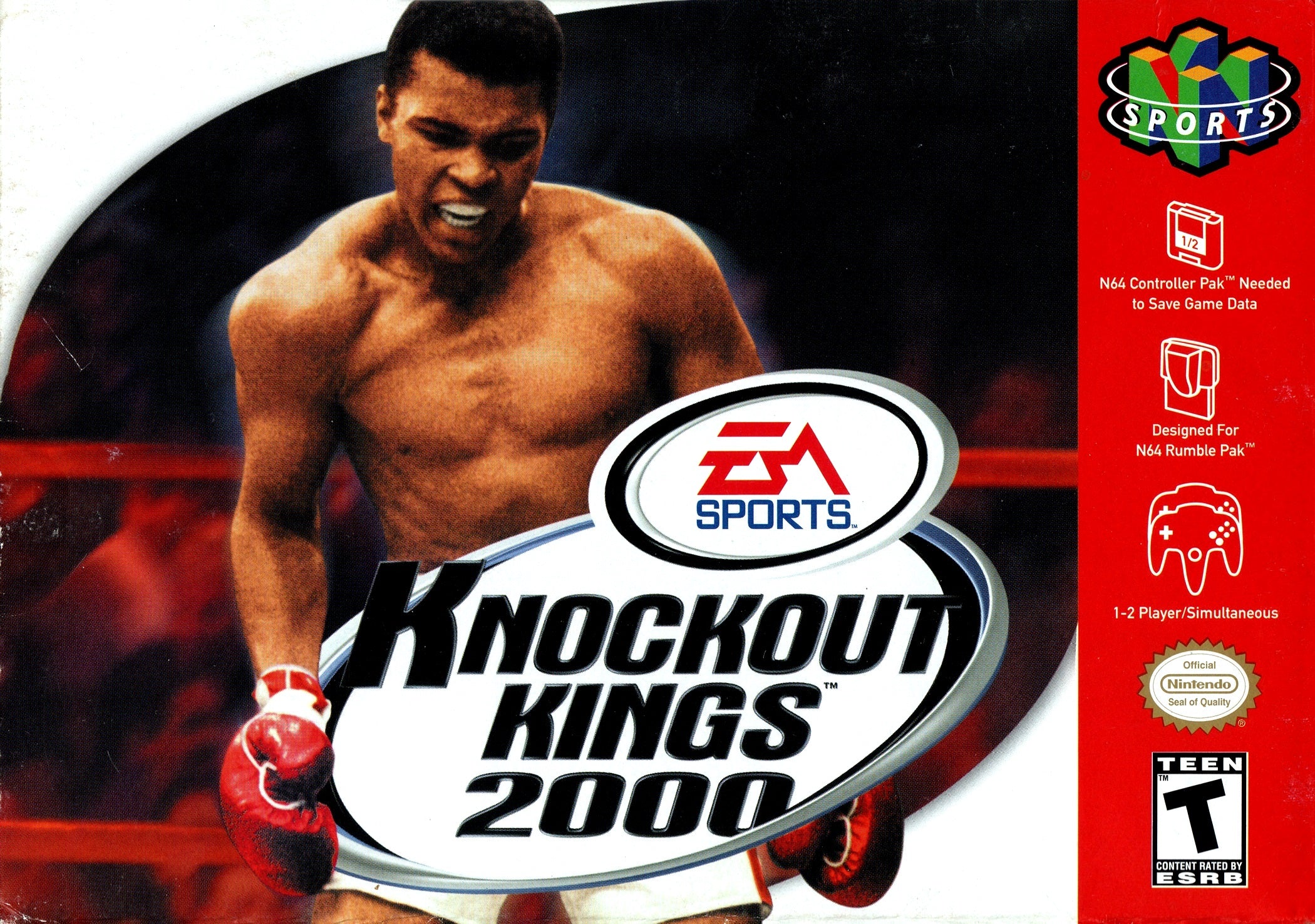 Knockout Kings 2000 N64 - Video Game - Used - CaveGamers