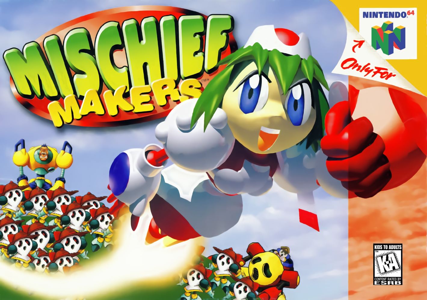 Mischief Makers N64 - Video Game - Used - CaveGamers