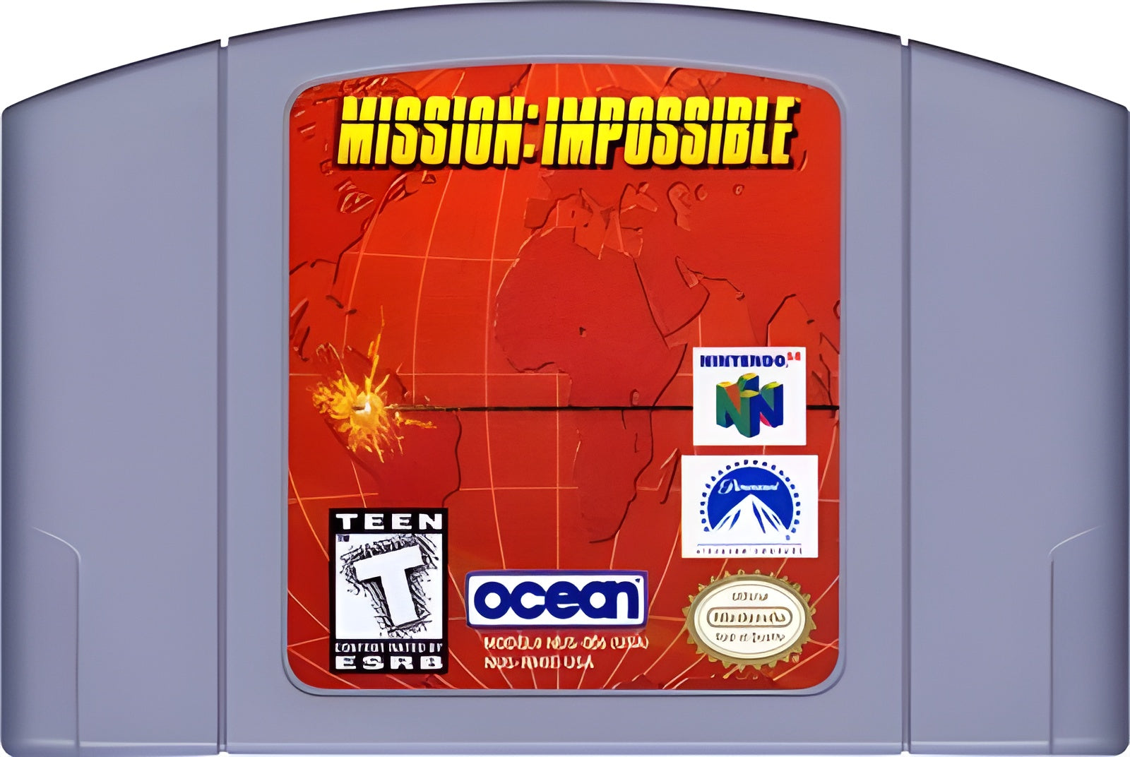 Mission Impossible N64 - Video Game - Used - CaveGamers - Image 3