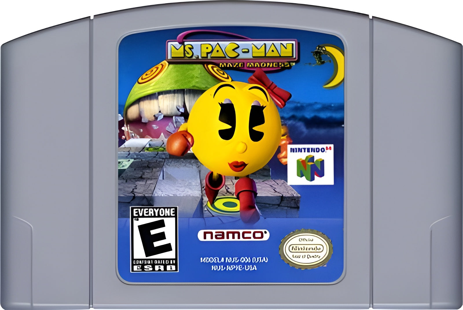 Ms. Pac-Man Maze Madness N64 - Video Game - Used - CaveGamers - Image 3