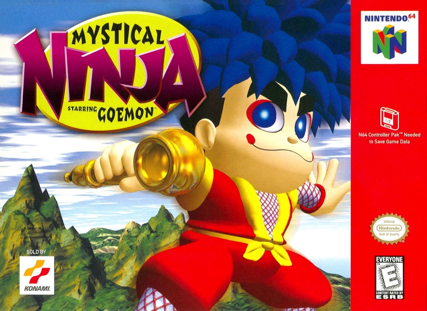 Mystical Ninja Starring Goemon N64 - Video Game - Used - CaveGamers