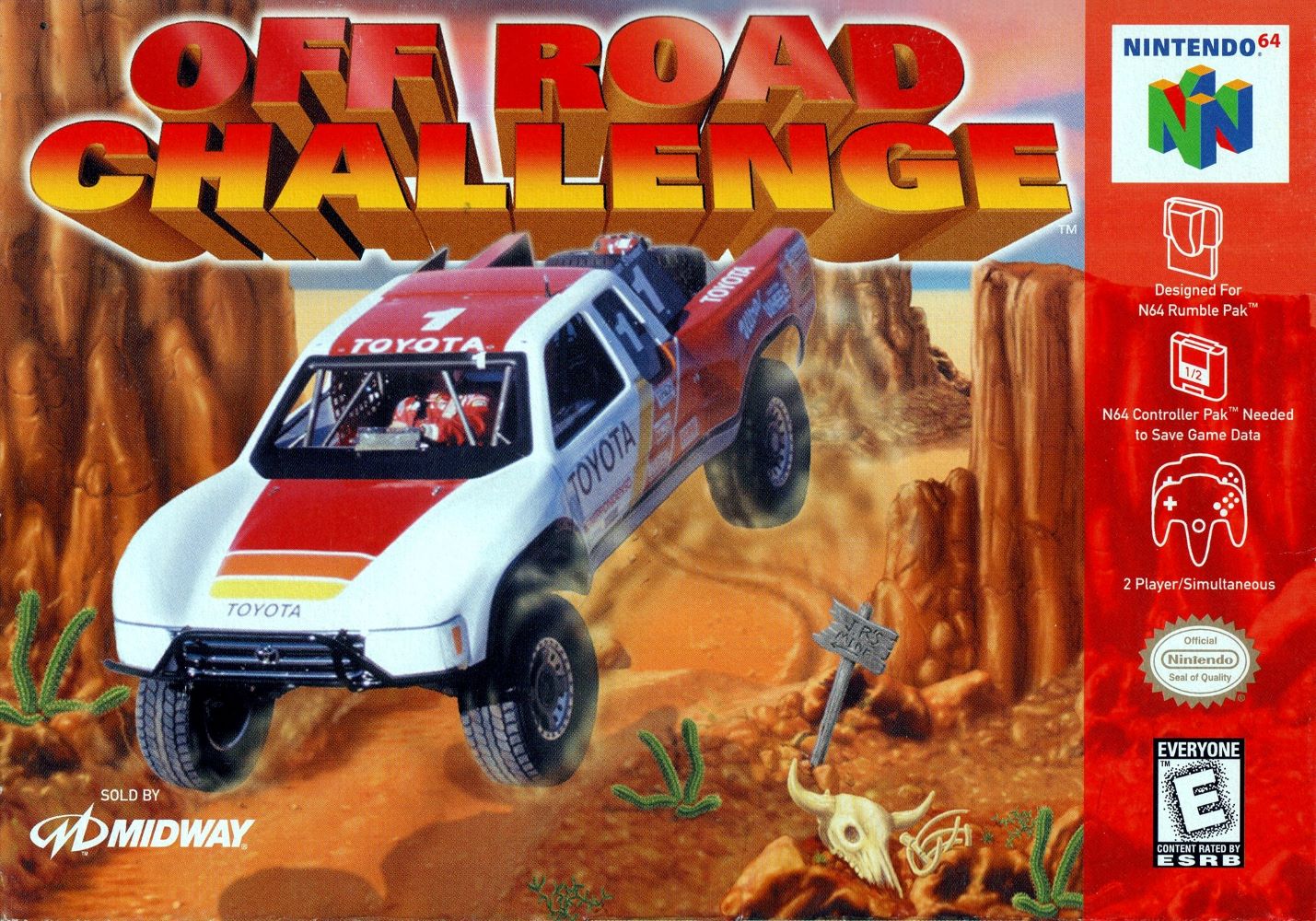 Off Road Challenge N64 - Video Game - Used - CaveGamers