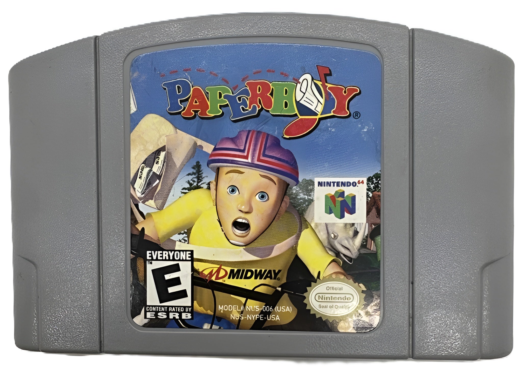 Paperboy N64 - Video Game - Used - CaveGamers - Image 3
