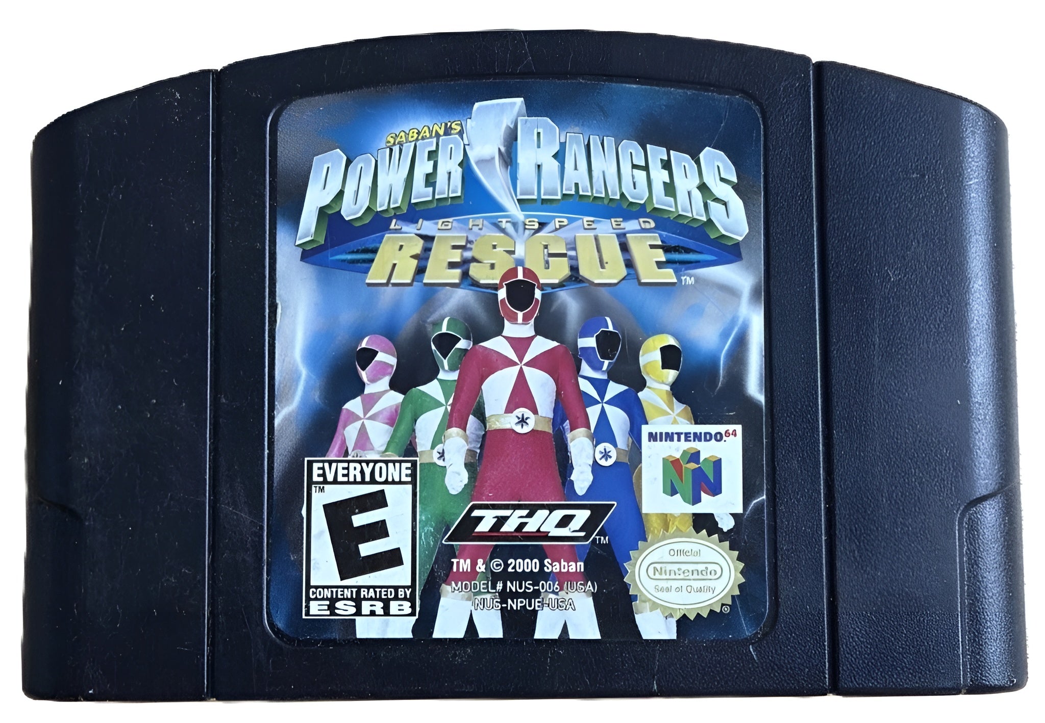 Power Rangers Lightspeed Rescue N64 - Video Game - Used - CaveGamers - Image 3
