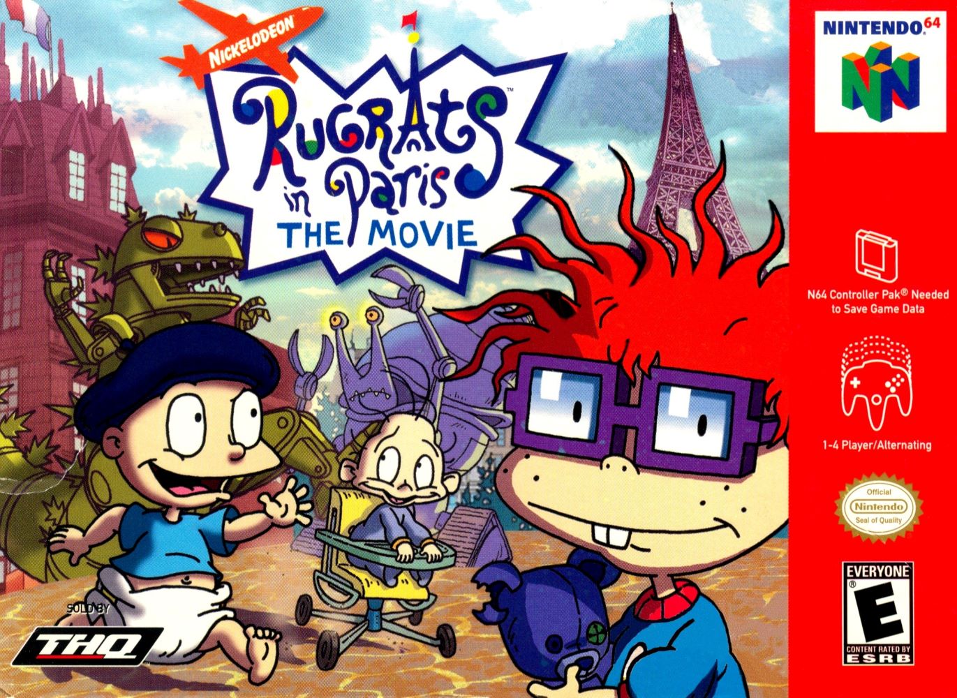 Rugrats in Paris N64 - Video Game - Used - CaveGamers