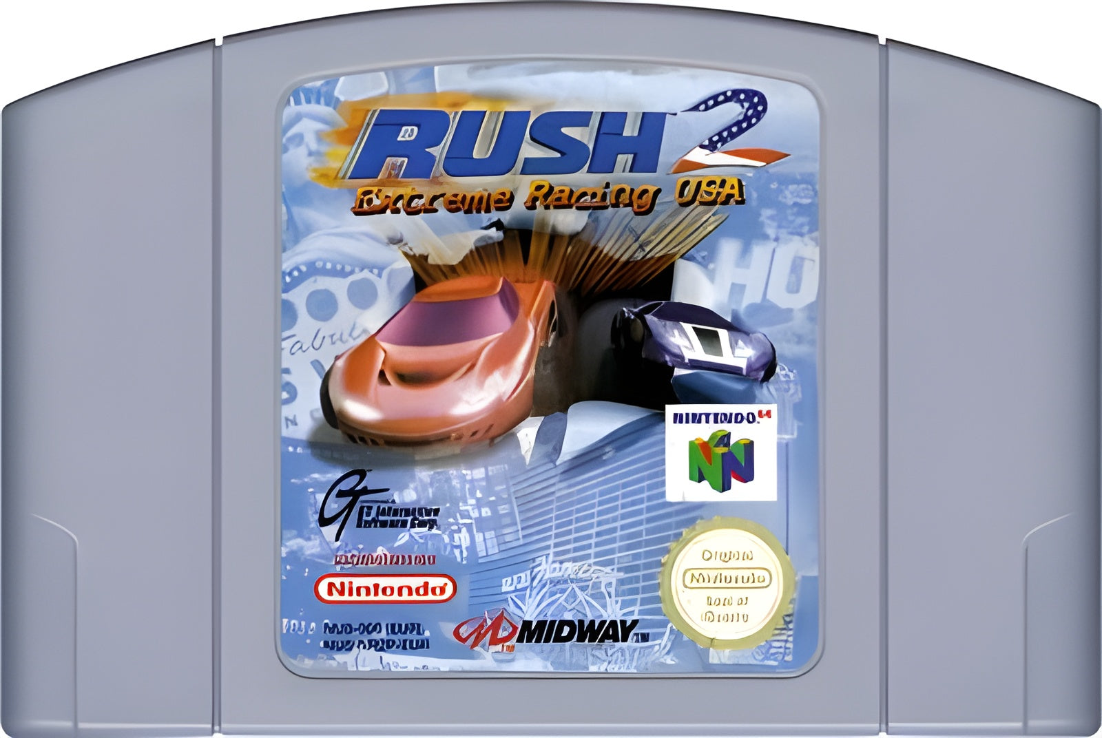 Rush 2 N64 - Video Game - Used - CaveGamers - Image 3