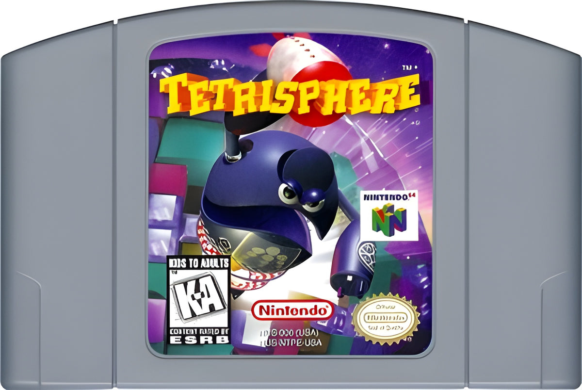 Tetrisphere N64 - Video Game - Used - CaveGamers - Image 3