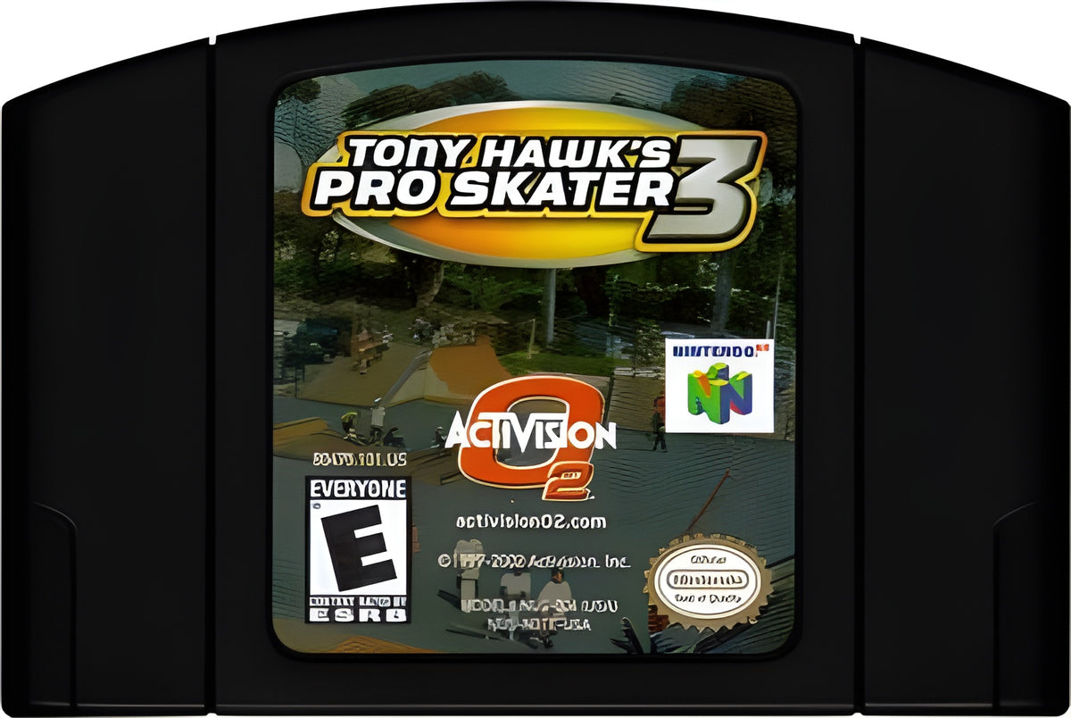 Tony Hawk 3 N64 - Video Game - Used - CaveGamers - Image 3
