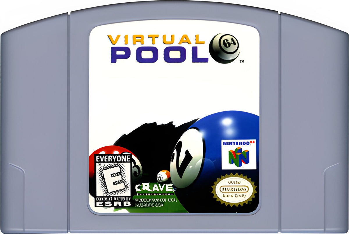 Virtual Pool N64 - Video Game - Used - CaveGamers - Image 3