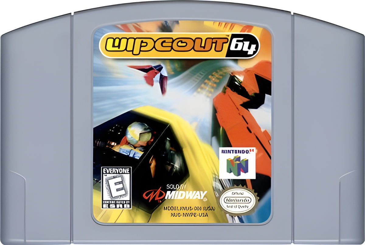 Wipeout N64 - Video Game - Used - CaveGamers - Image 3