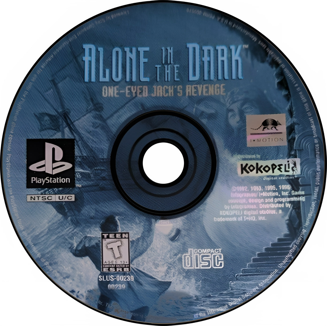Alone In The Dark One Eyed Jack's Revenge Playstation - Video Game - Used - CaveGamers - Image 3
