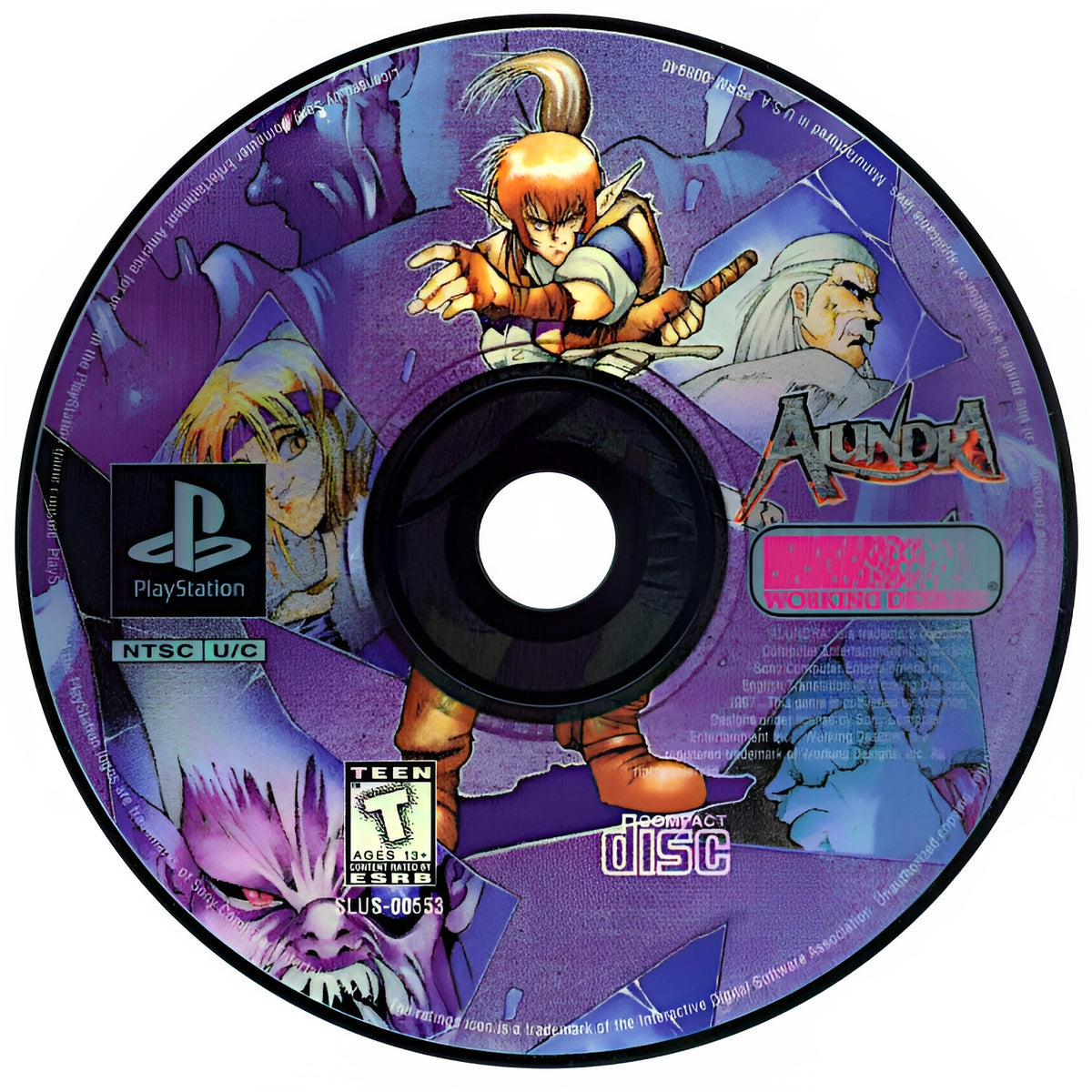 Alundra Playstation - Video Game - Used - CaveGamers - Image 3