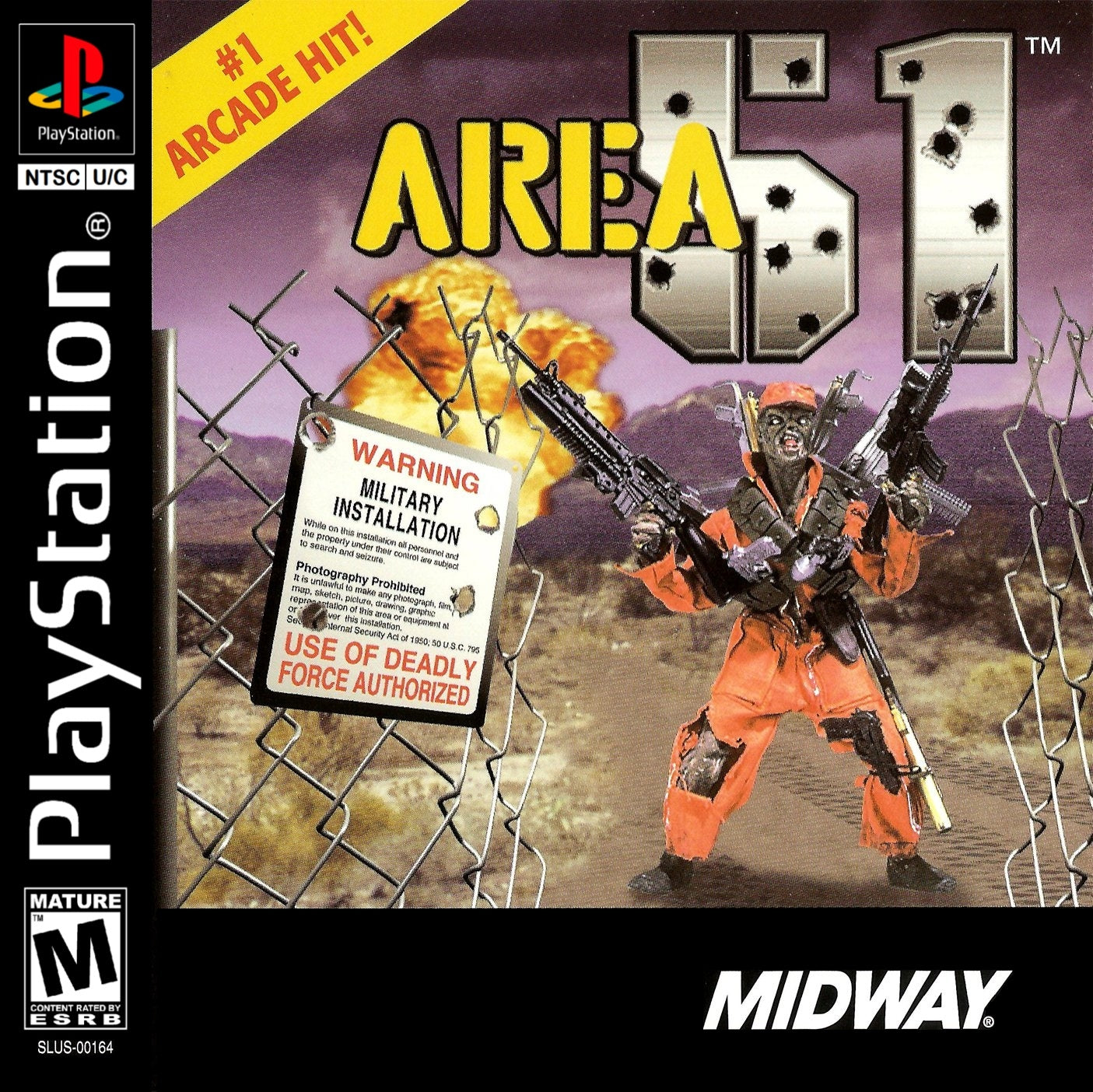 Area 51 Playstation - Video Game - Used - CaveGamers