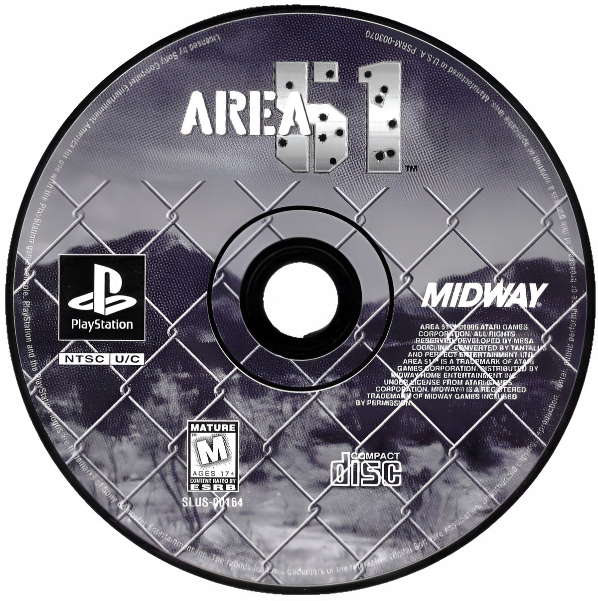 Area 51 Playstation - Video Game - Used - CaveGamers - Image 3
