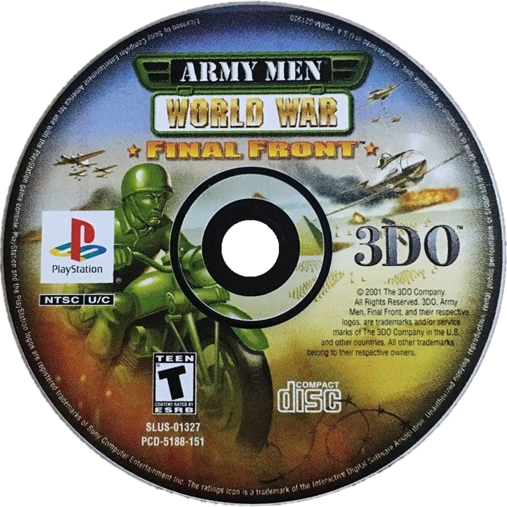 Army Men World War Final Front Playstation - Video Game - Used - CaveGamers - Image 3