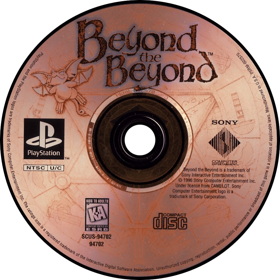 Beyond the Beyond Playstation - Video Game - Used - CaveGamers - Image 3