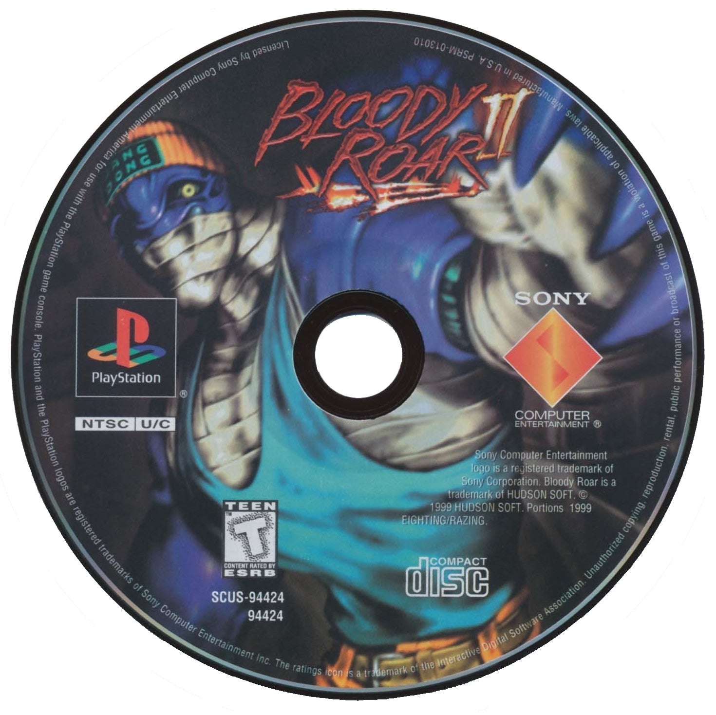 Bloody Roar 2 Playstation - Video Game - Used - CaveGamers - Image 3