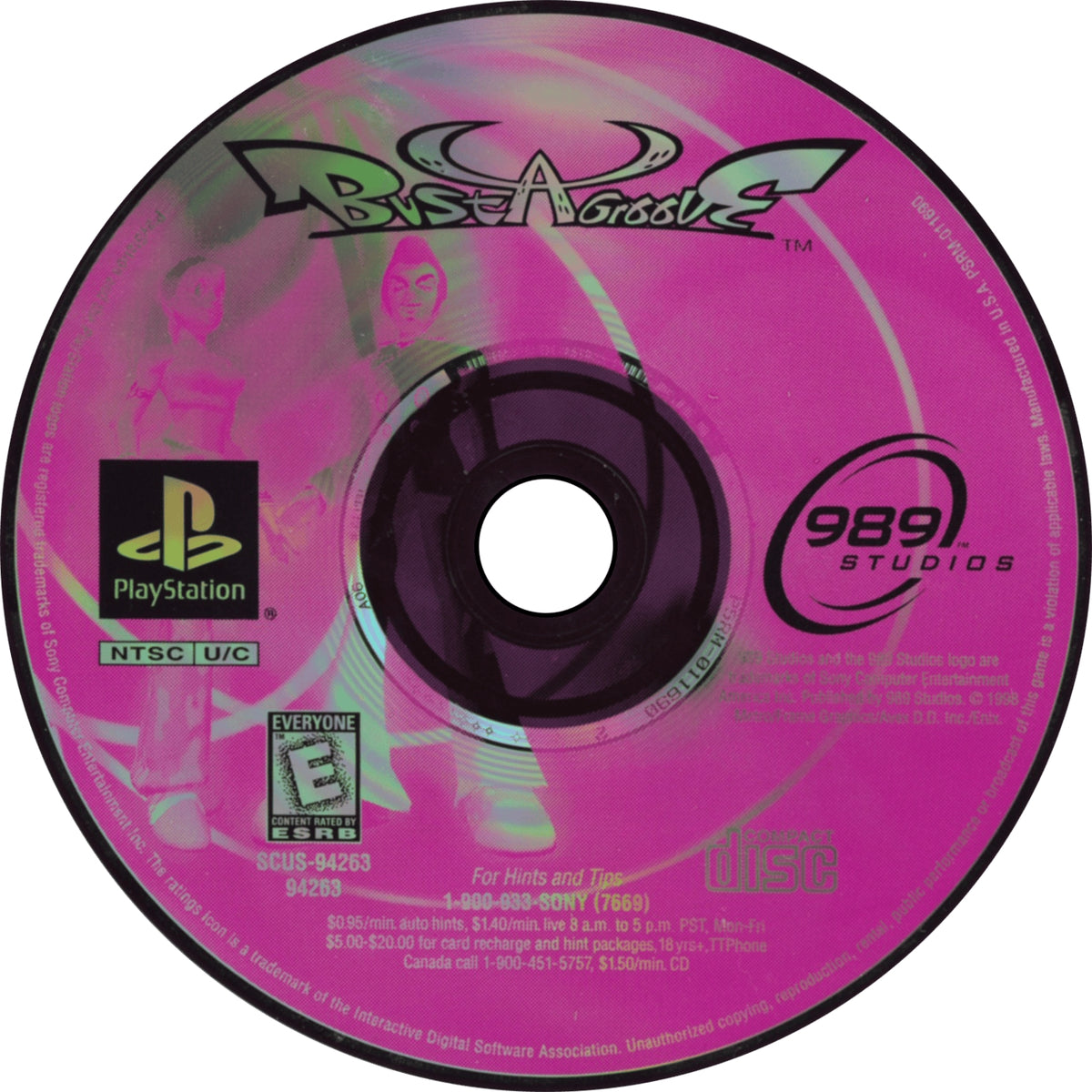 Bust A Groove Playstation - Video Game - Used - CaveGamers - Image 3