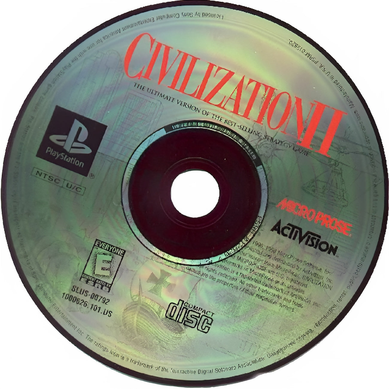 Civilization II Playstation - Video Game - Used - CaveGamers - Image 3