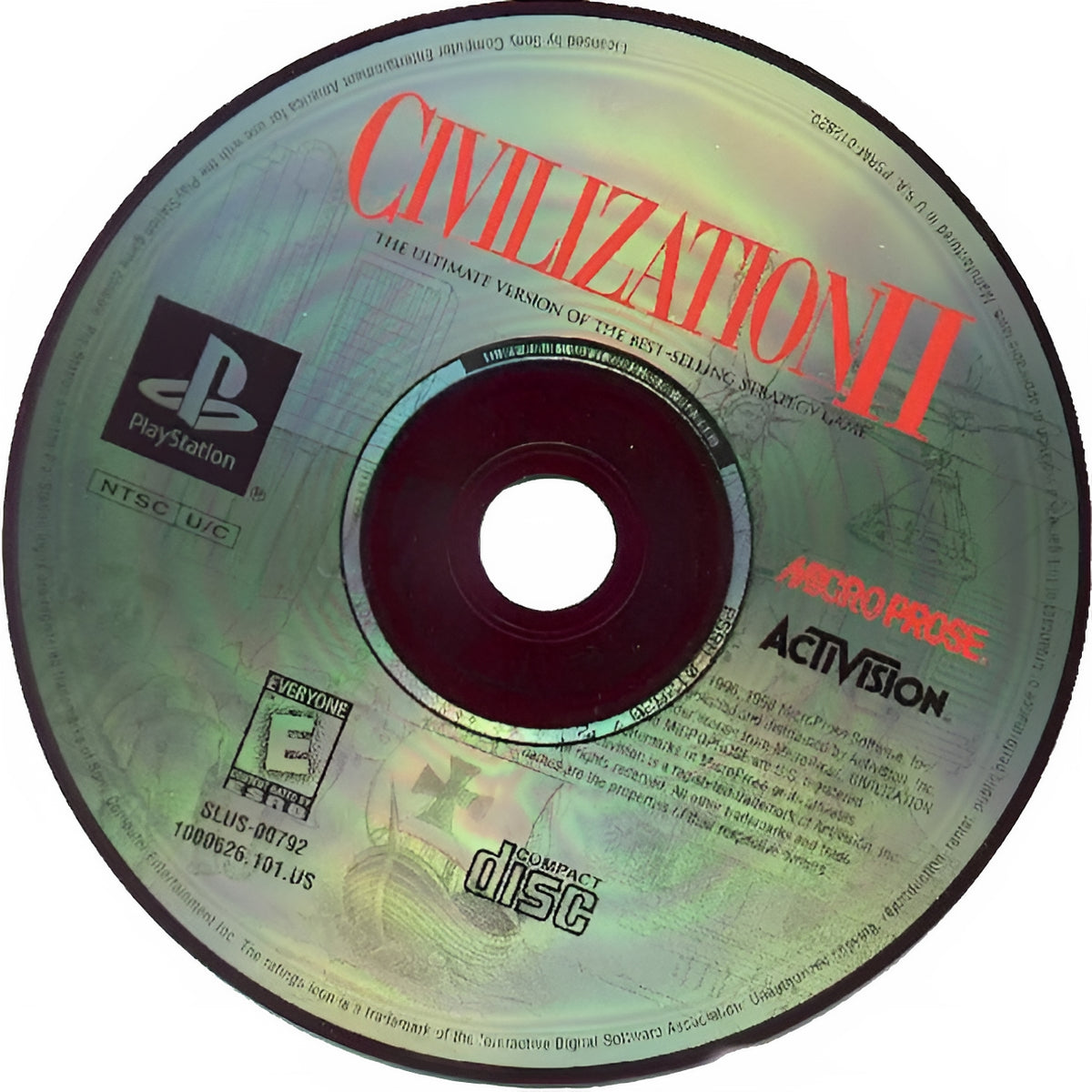 Civilization II Playstation - Video Game - Used - CaveGamers - Image 3