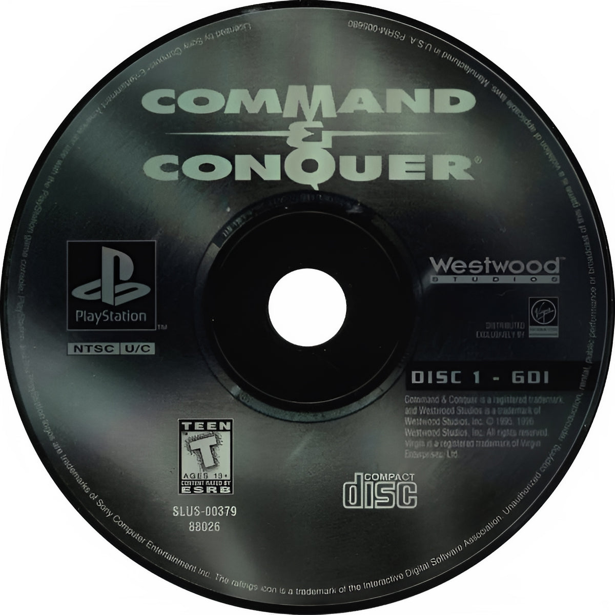 Command and Conquer Playstation - Video Game - Used - CaveGamers - Image 3