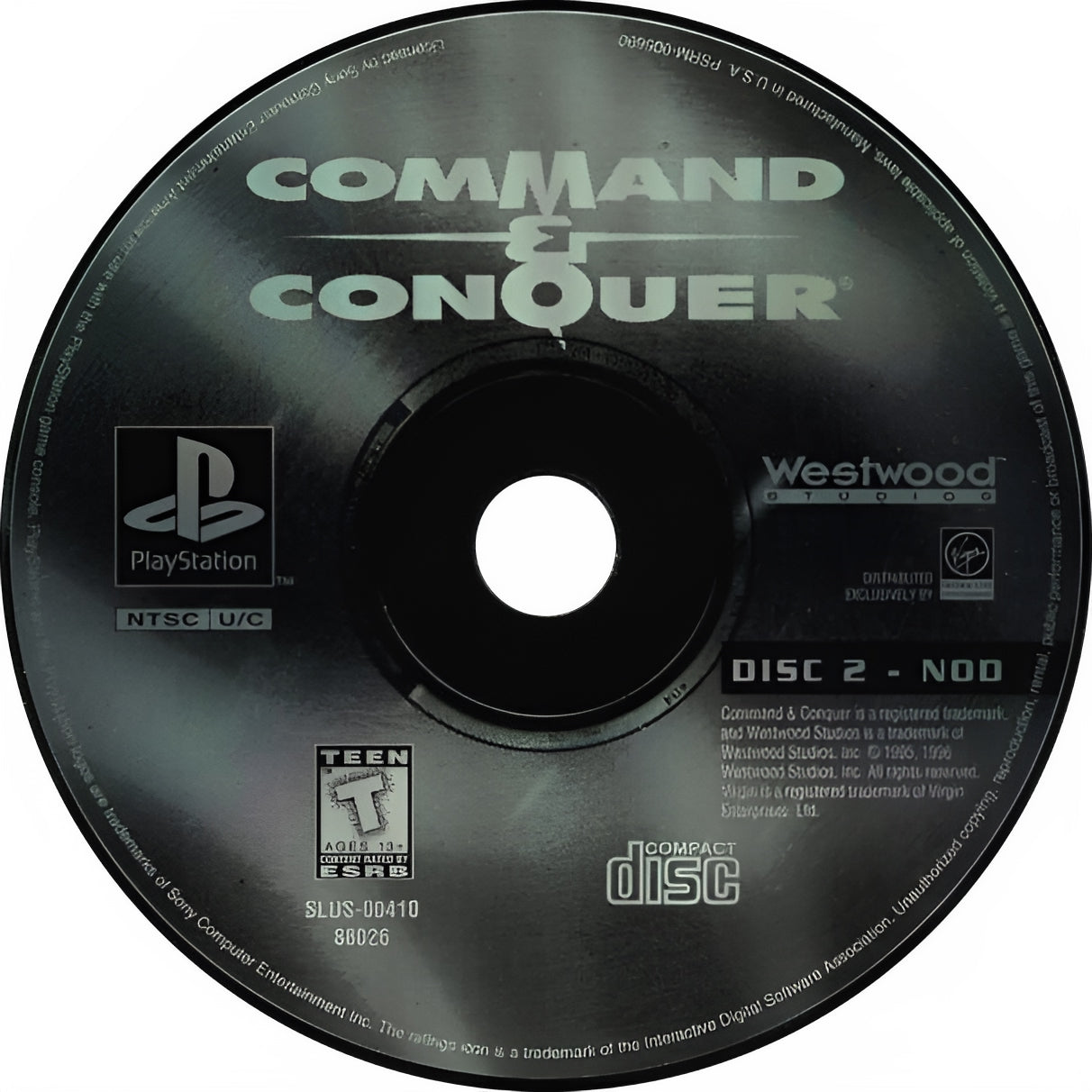 Command and Conquer Playstation - Video Game - Used - CaveGamers - Image 4