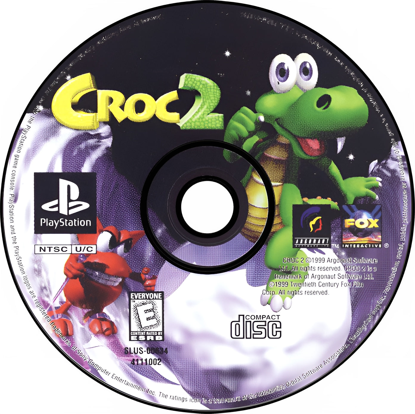Croc 2 Playstation - Video Game - Used - CaveGamers - Image 3