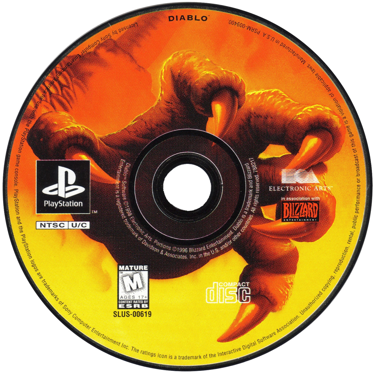 Diablo Playstation - Video Game - Used - CaveGamers - Image 3